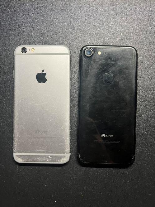iPhone 6 en 7 Gebruikt, Telecommunicatie, Mobiele telefoons | Apple iPhone, Gebruikt, 128 GB, Zonder abonnement, Zonder simlock