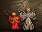 2 kerst engeltjes (hangers), Ophalen of Verzenden, Zo goed als nieuw