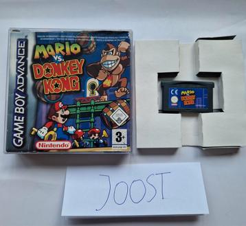 Mario Vs Donkey kong Gameboy advance in doos beschikbaar voor biedingen