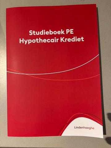 Studieboek PE Hypothecair Krediet Lindenhaeghe ‘25-april ‘26 beschikbaar voor biedingen