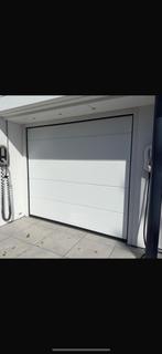 Elektrische  Garagedeur marantec comfort 50 wit zgan, Ophalen, Gebruikt, 120 cm of meer, Garagedeur
