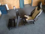 sim raceframe met leren Volvo-R stoel, Ophalen, Nieuw, Playseat of Racestoel