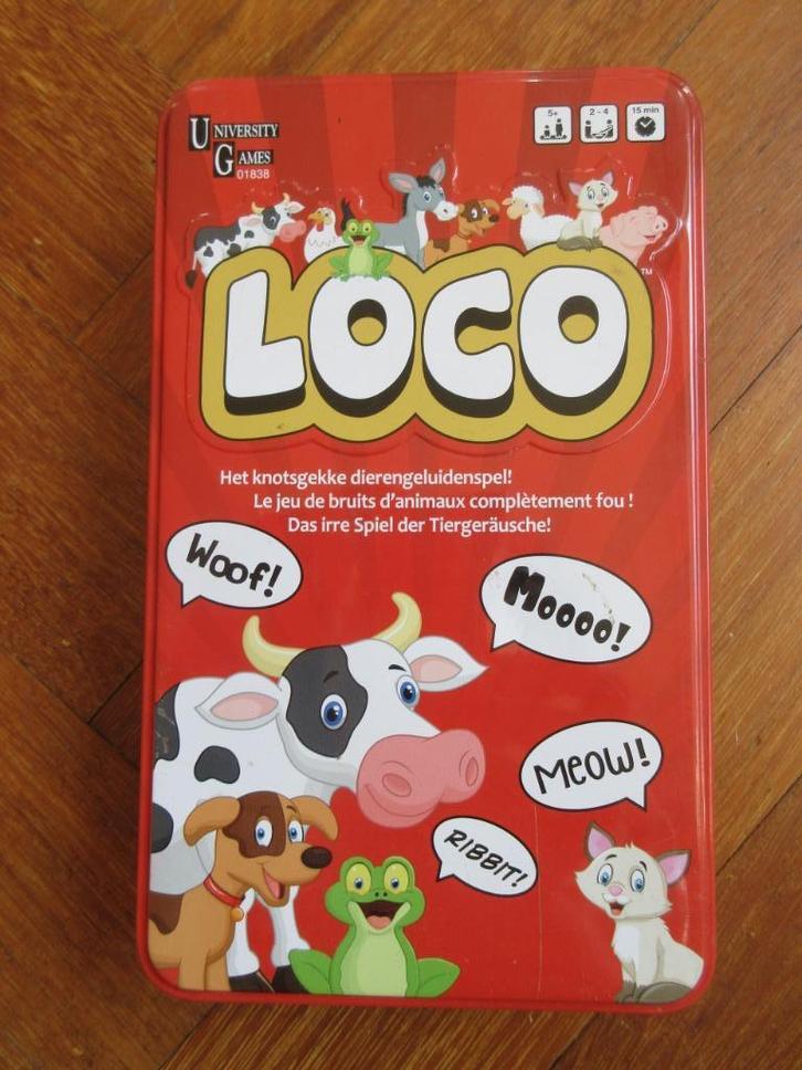 Loco dierengeluidenspel!, Kinderen en Baby's, Speelgoed | Educatief en Creatief, Gebruikt, Puzzelen, Ontdekken, Ophalen of Verzenden