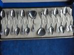 Gero gromalca 708 709 luxe parel 12 theelepels, Antiek en Kunst, Ophalen of Verzenden