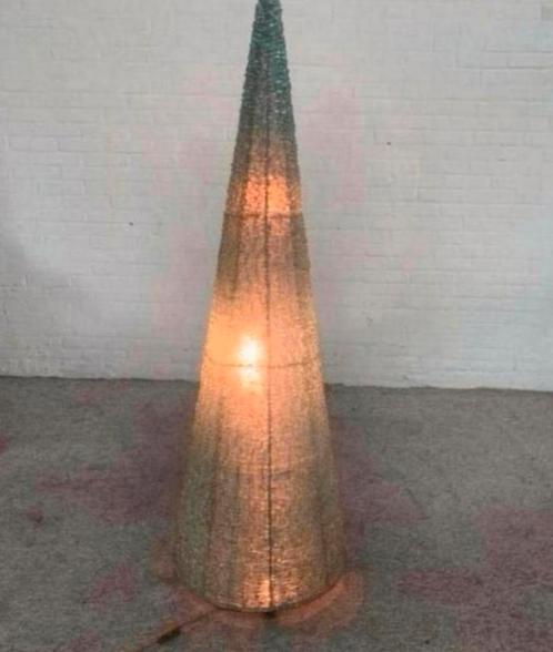 Lamp brutalist Franse jaren 70 glas scherven piramide lamp., Huis en Inrichting, Lampen | Vloerlampen, Ophalen of Verzenden