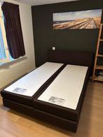 Eastborn Cruiser boxspring, Huis en Inrichting, Slaapkamer | Boxsprings, Ophalen, Gebruikt, Bruin, 210 cm
