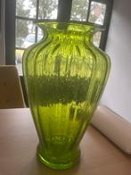 Empoli Vaas, Toscane, 1960-1980 vintage groen, Huis en Inrichting, Woonaccessoires | Vazen, Ophalen, Gebruikt, Glas, Minder dan 50 cm