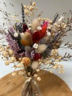 Droogbloemen boeket  met vaas, Ophalen of Verzenden, Nieuw