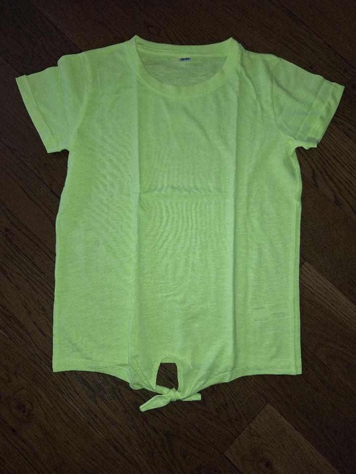 Neon t-shirt maat 158/164, Kinderen en Baby's, Kinderkleding | Maat 158, Zo goed als nieuw, Meisje, Shirt of Longsleeve, Ophalen of Verzenden