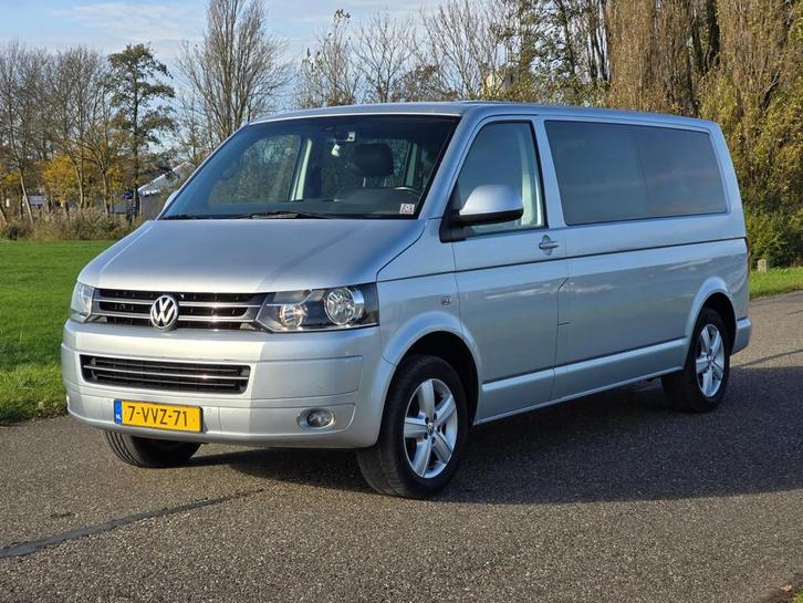 Volkswagen Transporter 2.0 TDI L2H1 (179 PK) Dubbele Cabine, Auto's, Bestelauto's, Bedrijf, Te koop, ABS, Airbags, Boordcomputer