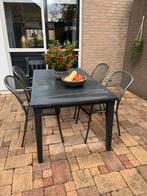 Tuinmeubelen, Tuin en Terras, Tuinsets en Loungesets, Ophalen, 4 zitplaatsen, Kunststof, Gebruikt