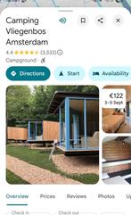 Camping Vliegenbos Amsterdam Noord (waardebon 187 Euro), Twee personen