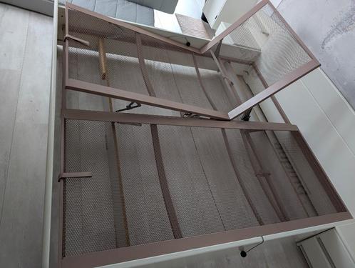 2 persoons bed Auping 180x200 cm met matrassen, Huis en Inrichting, Slaapkamer | Bedden, Gebruikt, Tweepersoons, 180 cm, 200 cm