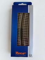 Roco 61122 - Geoline gebogen rail R2 / 30 , doos 6 stuks, Gelijkstroom, Rails, Ophalen of Verzenden, Zo goed als nieuw