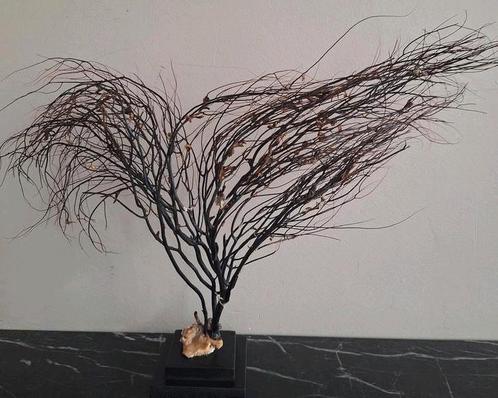 Gave zeewaaier zeegras tak op voet hotel chique, Huis en Inrichting, Woonaccessoires | Droogbloemen, Nieuw, Ophalen of Verzenden