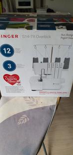 Singer S14 - 78 overlock, Hobby en Vrije tijd, Naaimachines en Toebehoren, Ophalen of Verzenden, Zo goed als nieuw, Naaimachine