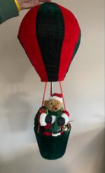 Kerstdecoratie: luchtballon met kerstman in mand, Diversen, Kerst, Ophalen of Verzenden, Zo goed als nieuw