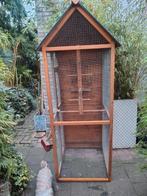 Houten vogelkooi €30,00, Dieren en Toebehoren, Vogels | Hokken en Kooien, Ophalen of Verzenden, Zo goed als nieuw, Hout, Vogelkooi