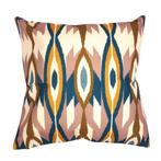 Ikat kussenhoes Aura linnenlook | 45 x 45 cm, Huis en Inrichting, Woonaccessoires | Kussens, Dekussenkraam@gmail.com, Verzenden