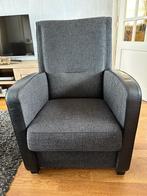 2 mooie antracietkleurige fauteuils, Huis en Inrichting, Minder dan 75 cm, Zo goed als nieuw, 50 tot 75 cm, Ophalen