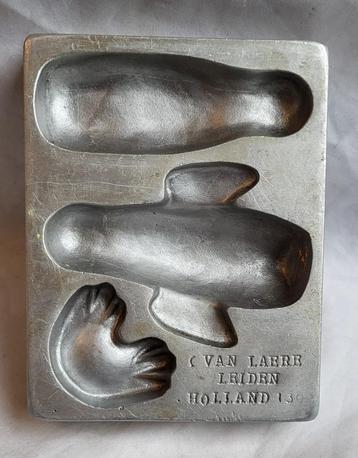 Oude marsepeinvorm: Pinguin (Pinguïn)  (C. VAN LAERE LEIDEN) beschikbaar voor biedingen