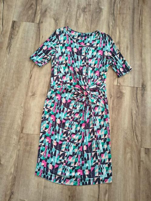Prachtige, nette blauwe vakjes jurk van McGregor, maat L., Kleding | Dames, Jurken, Zo goed als nieuw, Maat 42/44 (L), Blauw, Boven de knie