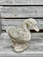 Stenen eend, Ophalen of Verzenden, Gebruikt, Steen, Dierenbeeld