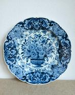 groot handbeschilderd oud Delfts Blauw aardewerk bord, Ophalen
