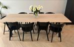 Eikenhouten eettafel (lasas &Loekov), Huis en Inrichting, Tafels | Eettafels, Ophalen, Eikenhout, 200 cm of meer, 50 tot 100 cm