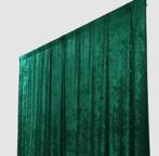 Één overgordijnen hoog kwaliteit inclusief hakken, Ophalen of Verzenden, Hout, 200 cm of meer, 150 tot 200 cm