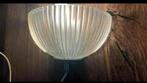Vintage art deco design wandlamp glas, Huis en Inrichting, Lampen | Wandlampen, Ophalen of Verzenden, Zo goed als nieuw, Glas