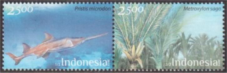 Indonesie Zonnebloem nr 3176/7 postfris 2013, Postzegels en Munten, Postzegels | Azië, Postfris, Zuidoost-Azië, Ophalen of Verzenden