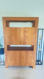 Teak houten kast te koop, Huis en Inrichting, Kasten | Buffetkasten, Met deur(en), 100 tot 150 cm, Teakhout, Ophalen of Verzenden