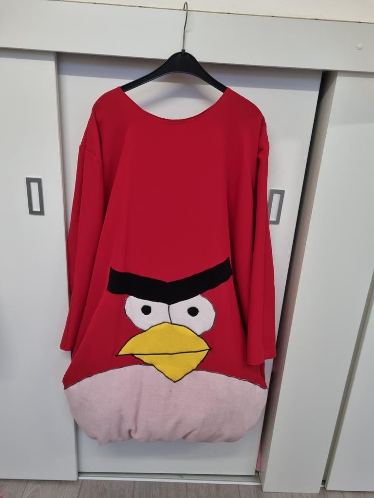 Angry Birds Kostuum - Maat M, Maat 38/40 (M), Carnaval, Ophalen of Verzenden, Zo goed als nieuw