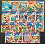 Complete serie Donald Duck Dubbelalbum 1 t/m 19 compleet!, Complete serie of reeks, Ophalen of Verzenden, Gelezen, Donald Duck