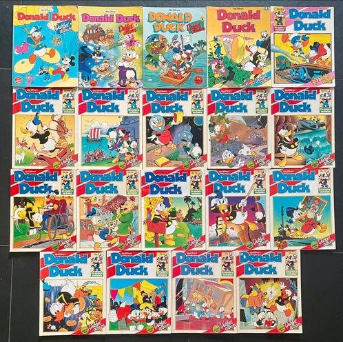 Complete serie Donald Duck Dubbelalbum 1 t/m 19 compleet!, Boeken, Stripboeken, Gelezen, Complete serie of reeks, Ophalen of Verzenden