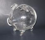 Spaarvarken Handgeblazen Glas, Ophalen