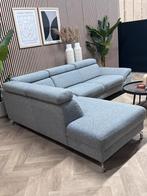 ZGAN Montel Modena Design Hoekbank - Grijs - 270 x 210, 250 tot 300 cm, -, -, Hoekbank