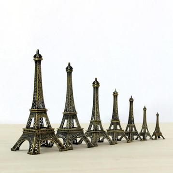 Metalen Eiffeltoren / Frankrijk Souvenir Gebouw Model beschikbaar voor biedingen