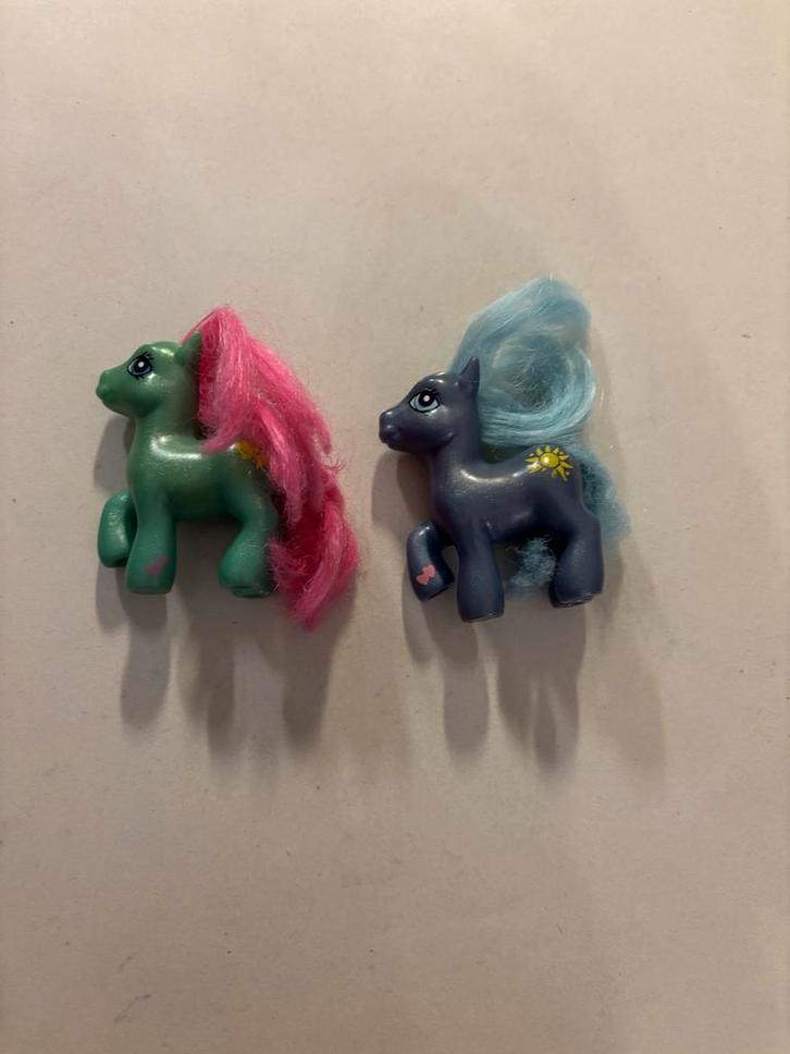 Hasbro My Little Pony Speelgoed paardjes pony’s - 2 stuks, Kinderen en Baby's, Speelgoed | My Little Pony, Gebruikt, Ophalen of Verzenden