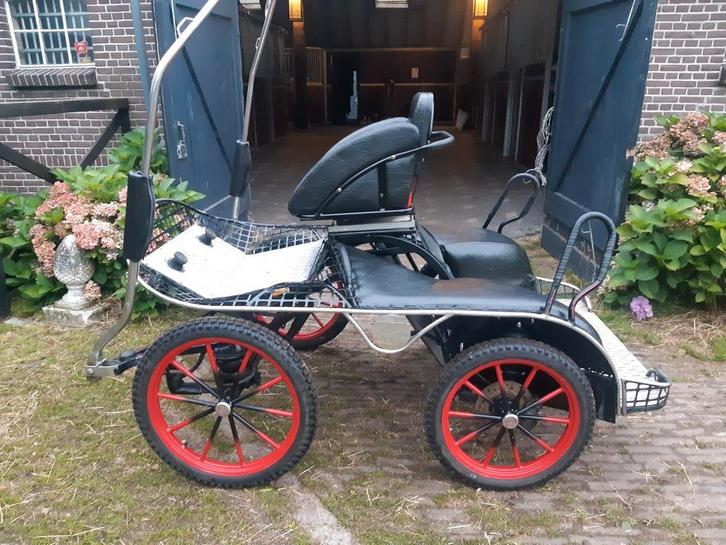 Marathonwagen /Men wagen pony, Dieren en Toebehoren, Rijtuigen en Koetsen, Gebruikt, Marathonwagen