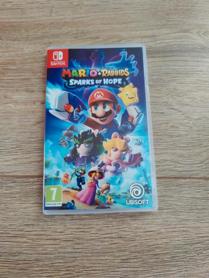 Mario + Rabbids Sparks of Hope - Nintendo Switch, Spelcomputers en Games, Games | Nintendo Switch, Nieuw, Strategie en Constructie