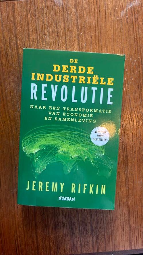 Jeremy Rifkin - De derde industriele revolutie, Boeken, Geschiedenis | Wereld, Zo goed als nieuw, Overige gebieden, 20e eeuw of later