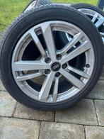 Audi Velgen + All-Seasonbanden 225/45/R17, Auto-onderdelen, Banden en Velgen, Ophalen, Gebruikt, Banden en Velgen, 17 inch