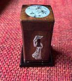 Oud Oosters houten lakdoosje, Antiek en Kunst, Kunst | Niet-Westerse kunst, Ophalen of Verzenden