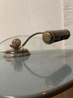 Zeer zeldzame art deco pianolamp op marmeren voet en bol., Antiek en Kunst, Antiek | Lampen, Ophalen of Verzenden