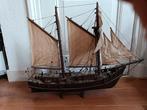 Antieke modelboot, Hobby en Vrije tijd, Modelbouw | Boten en Schepen, Ophalen, Zo goed als nieuw, Overige merken