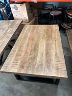 Robuuste eettafel 160 x 100 cm, Zo goed als nieuw, 150 tot 200 cm, Rechthoekig, 50 tot 100 cm