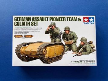 Tamiya 35357 German Pioneer & Goliath Set 1/35 beschikbaar voor biedingen