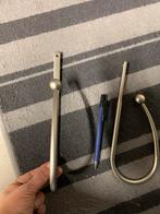 Gordijn Lussen / Curtain Tiebacks, Minder dan 50 cm, Gebruikt, Ophalen of Verzenden, Grijs